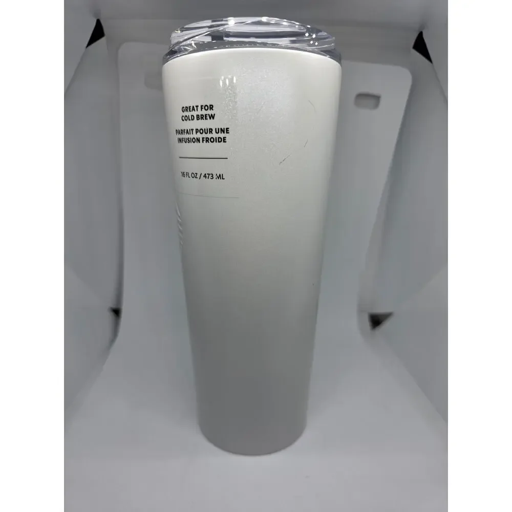 Starbucks Pearl White Tumbler